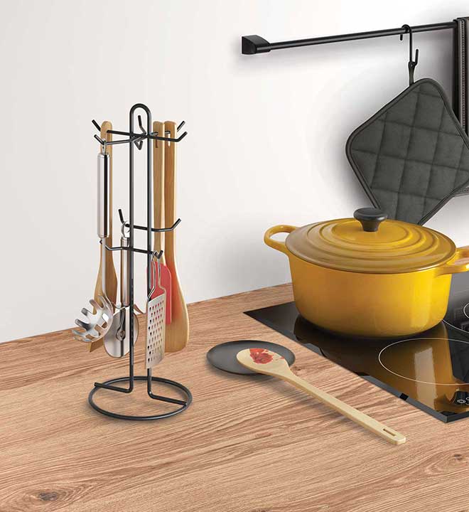 Mestolo 10, Kitchen tools holder